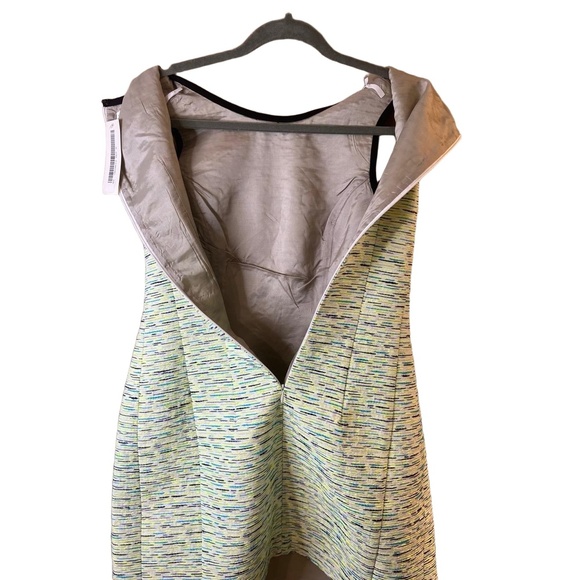 Shoshanna A Line Dress Sleeveless Tweed Back Zipper Size 6 NEW - Picture 10 of 10